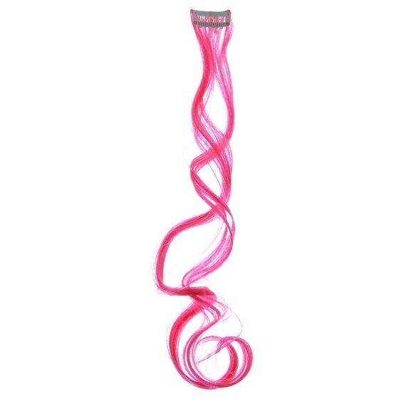 COPY - COPY - Sarla Full Head Party Highlights Clip on in Hair Extensions Pink … main image 5